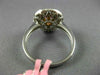 ESTATE WIDE 1.58CT WHITE & PINK DIAMOND 18K WHITE & ROSE GOLD 3D ENGAGEMENT RING