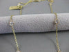 ESTATE 1.38CTW 12 DIAMONDS BY THE YARD 14K GOLD NECKLACE