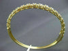 ANTIQUE 1.90CT DIAMOND 18KT YELLOW GOLD CLASSIC FILIGREE BANGLE BRACELET F/G VS