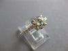 ESTATE 1.24CT DIAMOND 18KT WHITE GOLD 3D ROUND CLASSIC SOLITAIRE ENGAGEMENT RING