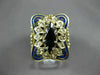 ESTATE .9CT DIAMOND & AAA SAPPHIRE 14K YELLOW GOLD INTERCHANGEABLE RING BRACELET