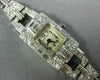 ANTIQUE LONGINES 3.44CT DIAMOND & SAPPHIRE PLATINUM & 14K WHITE GOLD WATCH 25285