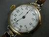 ANTIQUE LARGE WALTHAM 14KT YELLOW GOLD 3D POCKET WRIST WATCH #26601
