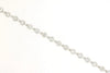 1.0CT DIAMOND 14KT WHITE GOLD 3D CLASSIC ROUND BEZEL BY THE YARD TENNIS BRACELET