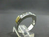 ESTATE .75CT ROUND DIAMOND 5 STONE 14KT TWO TONE GOLD ANNIVERSARY RING #11922