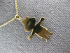 ESTATE 14KT TRI COLOR GOLD 3D CLASSIC HANDCRAFTED BABY GIRL CHARM PENDANT #27421