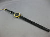 ESTATE CLASSIC .04CT 18KT YELLOW GOLD TISSOT QUARTZ OVAL WOMEN'S WATCH #28034