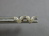 SMALL .31CT DIAMOND 14KT YELLOW GOLD 3D ROUND & MARQUISE BUTTERFLY STUD EARRINGS