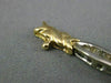 ESTATE 1.20CT BAGUETTE CUT DIAMOND 14KT WHITE & YELLOW GOLD 3D BRACELET #20747