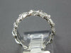ESTATE 2.13CT DIAMOND 18KT WHITE GOLD ROUND & BAGUETTE ETERNITY ANNIVERSARY RING