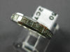 ESTATE .42CT DIAMOND 14K WHITE GOLD 3D FILIGREE CHANNEL ANNIVERSARY RING 18149