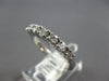 ESTATE .70CT DIAMOND 14K WHITE GOLD 7 STONE TRADITIONAL WEDDING ANNIVERSARY RING