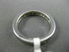 ESTATE .95CT BAGUETTE DIAMOND 14K WHITE GOLD SEMI ETERNITY ANNIVERSARY RING 1188