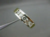 ESTATE .75CT ROUND DIAMOND 5 STONE 14KT TWO TONE GOLD ANNIVERSARY RING #11922