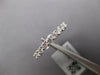 .92CT DIAMOND 18K WHITE GOLD CLASSIC SHARED PRONG SEMI ETERNITY ANNIVERSARY RING