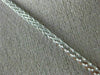 ANTIQUE 1.95CT DIAMOND & AAA EMERALD 14K WHITE & YELLOW GOLD SWIRL NECKLACE 6871