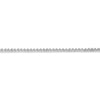 ESTATE LARGE 4.60CT DIAMOND 14KT WHITE GOLD PRINCESS CUT TENNIS LOVE BRACELET