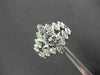ANTIQUE LARGE 1.15CT ROUND DIAMOND 14K WHITE GOLD COCKTAIL ENGAGEMENT RING 21328