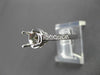 ESTATE .35CT DIAMOND 14K WHITE GOLD 3D FILIGREE SEMI MOUNT ENGAGEMENT RING #1568