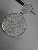 ANTIQUE LARGE 7.15CT HANGING CIRCULAR 18KT DIAMOND EARRINGS ONE OF A KIND!!!!!!!