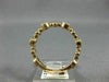 ESTATE .36CT DIAMOND 14KT ROSE GOLD 3D FLOWER FILIGREE MILGRAIN ANNIVERSARY RING