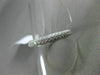 ESTATE .91CT DIAMOND 18K WHITE GOLD 3D CLASSIC ETERNITY WEDDING ANNIVERSARY RING