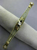ANTIQUE LARGE .4CT OLD MINE DIAMOND 14K YELLOW GOLD FILIGREE VICTORIAN PIN 26164