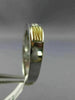ESTATE .20CT DIAMOND 14KT WHITE & YELLOW GOLD FIVE STONE ANNIVERSARY RING #4037