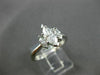 ESTATE 1.08CT MARQUISE DIAMOND 14KT WHITE GOLD 3 STONE ENGAGEMENT RING #22155