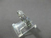 ANTIQUE .30CT DIAMOND 14KT WHITE GOLD FILIGREE ETERNITY 3 DIMENSIONAL RING #1150