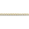ESTATE 3.0CT DIAMOND 14KT YELLOW GOLD 3D CLASSIC ROUND TENNIS BRACELET