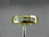.70CT PRINCESS DIAMOND 14KT YELLOW GOLD 5 STONE INVISIBLE ANNIVERSARY RING #1288
