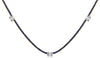 5.51CT DIAMOND & AAA SAPPHIRE 18KT YELLOW GOLD 3D ROUND & BAGUETTE LOVE NECKLACE