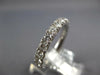 LARGE 2.12CT DIAMOND 18KT WHITE GOLD 3.5MM COMFORT FIT ETERNITY ANNIVERSARY RING