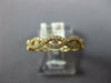 .38CT DIAMOND 18KT YELLOW GOLD 3D INFINITY ETOILE SEMI ETERNITY ANNIVERSARY RING