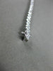 ESTATE 3.90CT ROUND DIAMOND 18KT WHITE GOLD 3D TWO PRONG CLASSIC TENNIS BRACELET