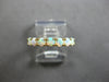 1.12CT AAA OPAL 18KT YELLOW GOLD CLASSIC 7 STONE WEDDING ANNIVERSARY RING #28205