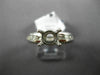 ESTATE .77CT DIAMOND 14KT WHITE GOLD 3D ROUND SEMI MOUNT ENGAGEMENT RING #9885