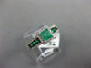 .73CT DIAMOND & AAA EMERALD 14K WHITE & BLACK GOLD PRINCESS & ROUND PROMISE RING