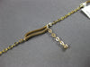 .11CT DIAMOND 14KT YELLOW GOLD 3D MULTI LEAF BY THE YARD CHANDELIER FUN BRACELET