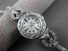 ANTIQUE LARGE 2.50CT OLD MINE MULTI SHAPE DIAMOND PLATINUM LADIES WATCH #2941