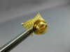 ESTATE 14KT YELLOW GOLD 3D CLASSIC HANDCRAFTED AMERICAN FLAG PIN