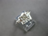 .50CT DIAMOND 18KT WHITE GOLD 3D PRINCESS & BAGUETTE INVISIBLE ENGAGEMENT RING