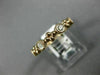 ESTATE .36CT DIAMOND 14KT ROSE GOLD 3D FLOWER FILIGREE MILGRAIN ANNIVERSARY RING