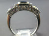 2.21CT DIAMOND & MULTI COLOR SAPPHIRE 18KT WHITE GOLD ROUND & BAGUETTE FUN RING
