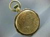 ANTIQUE VICTORIAN EXTRA LARGE 14KT YELLOW GOLD 3D FILIGREE POCKET WATCH #26635