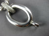 LARGE & LONG 1.05CT DIAMOND 18KT 2 TONE GOLD OVAL LINK TOGGLE ITALIAN BRACELET