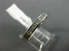 ESTATE .36CT DIAMOND 14KT WHITE GOLD 3D ETERNITY WEDDING ANNIVERSARY RING #1183