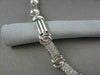 ANTIQUE WIDE 2.0CTW 14KT WHITE FLAT DIAMOND NECKLACE