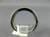 ESTATE WIDE 1.42CT DIAMOND 18KT WHITE GOLD 3D ROUND & PRINCESS ANNIVERSARY RING